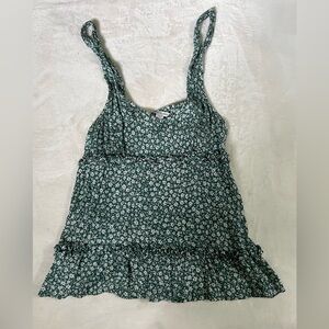 Floral American Eagle Tank